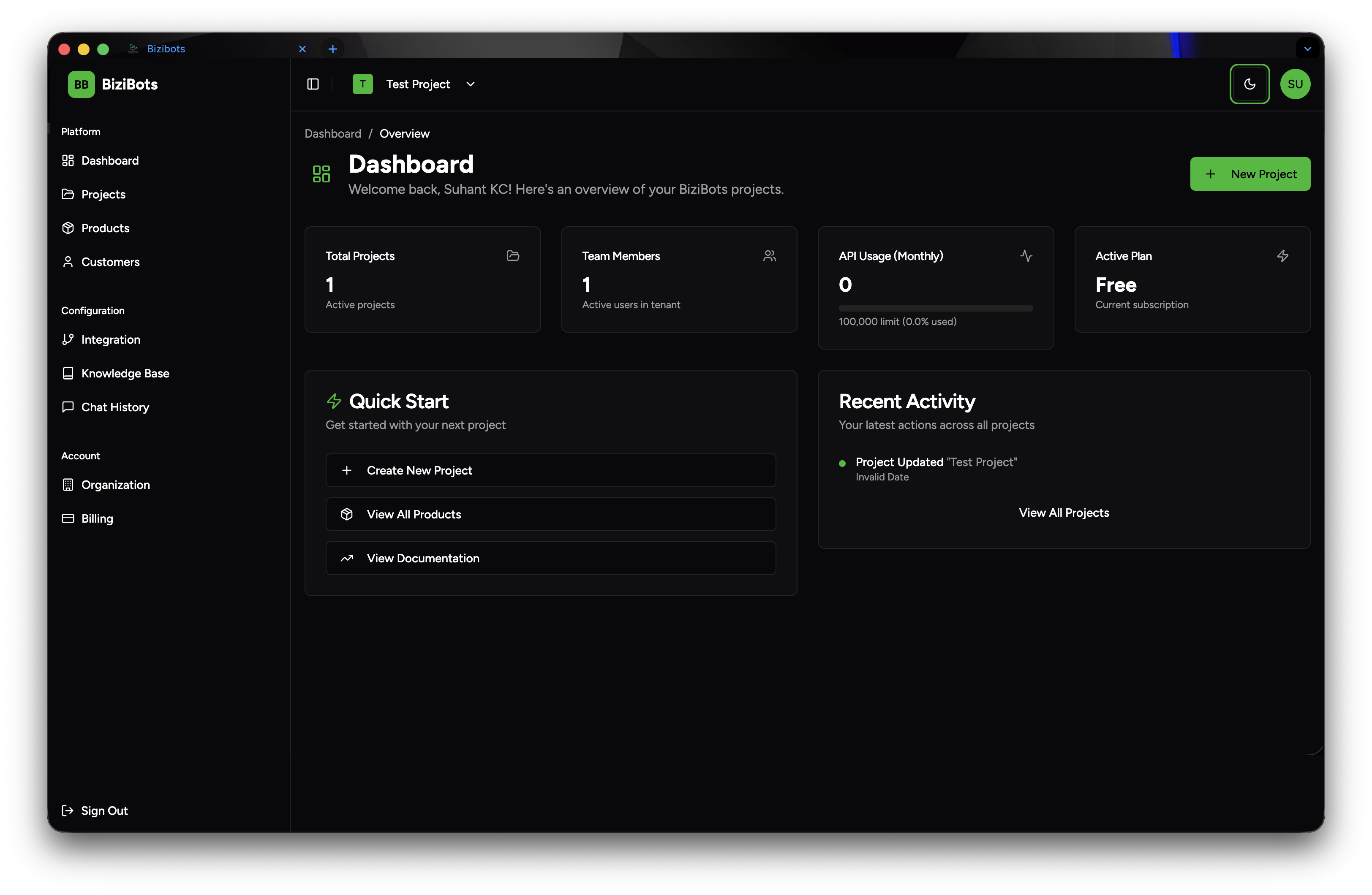 BiziBots — AI-Powered Multi-Channel Commerce Chatbots